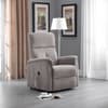 Ava Taupe Chenille Rise and Recline Chair