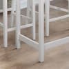 Marlow White and Oak Wooden Bar Set
