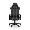 Meteor Grey Faux Leather Adjustable Gaming Chair