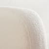 Micah White Boucle Fabric Sofa Bed