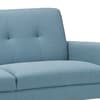 Monza Blue Fabric 3 Seater Sofa