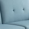 Monza Blue Linen Sofa Bed