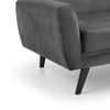 Monza Dark Grey 3 Seater Sofa