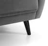 Monza Dark Grey Velvet Sofa Bed