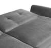 Monza Dark Grey Velvet Sofa Bed