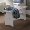Newport White Wooden Corner Dining Table Set