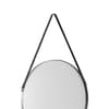 Opera Round Silver Wall Mirror