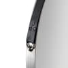 Opera Round Silver Wall Mirror