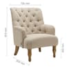 Padstow Wheat Fabric Armchair