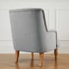 Padstow Grey Fabric Armchair