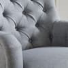 Padstow Grey Fabric Armchair