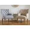 Padstow Grey Fabric Armchair