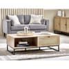 Padstow Oak Rattan Coffee Table