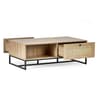 Padstow Oak Rattan Coffee Table