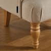 Padstow Wheat Fabric Armchair