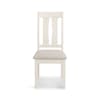 Pembroke White Wooden Dining Chair x 2