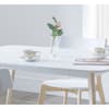 Casa White Wooden Rectanglar Dining Table