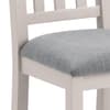 Richmond Grey Wooden Dining Chair x 2