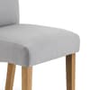 Rio Grey Fabric Dining Chair x 2