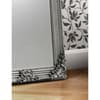 Rococo Pewter Lean-To Dress Mirror