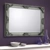 Rococo Pewter Wall Mirror