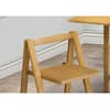 Savoy Oak Wooden Dining Table Set