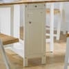 Savoy White Wooden Dining Table Set
