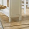 Savoy White Wooden Dining Table Set
