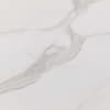 Scala White and Silver Marble Dining Table