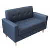 Smart Dark Grey 2 Seater Fabric Sofa