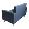Smart Dark Grey 2 Seater Fabric Sofa