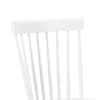 Torino White Wooden Dining Chair x 4