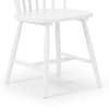 Torino White Wooden Dining Chair x 4