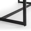 Tribeca Oak Wooden and Metal Dining Table