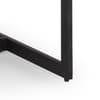 Tribeca Oak Wooden and Metal Dining Table