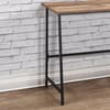 Urban Rustic Oak Wooden Desk