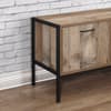 Urban Rustic Oak Wooden TV Unit