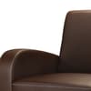 Vivo Chestnut Leather Pull Out Sofa Bed