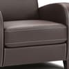 Vivo Brown Faux Leather Chair