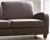 Vivo Brown Faux Leather 3 Seater Sofa