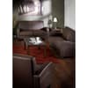 Vivo Brown Faux Leather 3 Seater Sofa