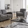 Vivo Grey Fabric Chair
