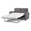 Vivo Dusk Grey Chenille 3 Seater Pull Out Sofa Bed