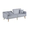 Zara Grey 2 Seater Fabric Sofa Bed
