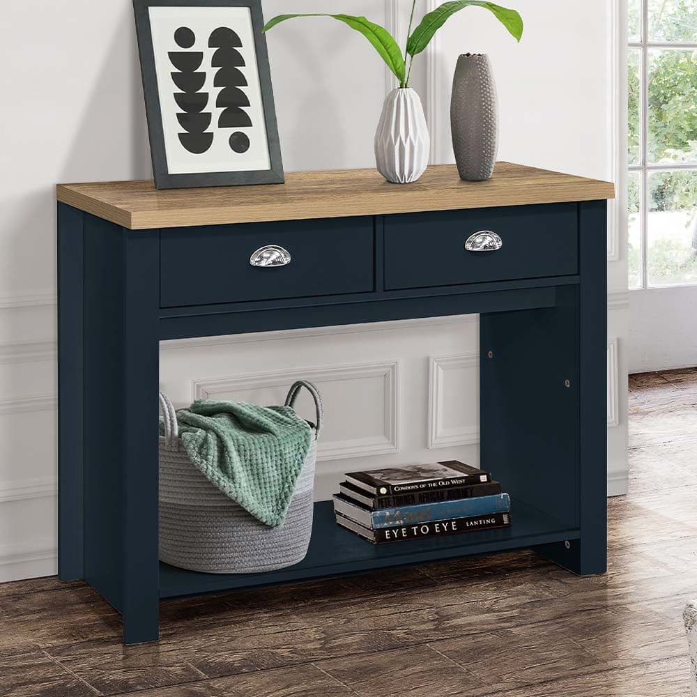 Navy console sale