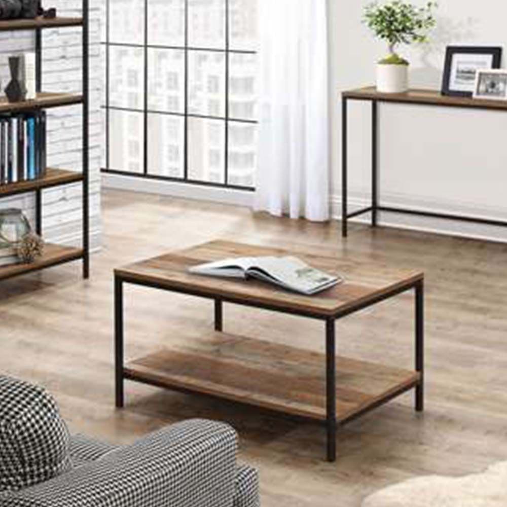 Urban rustic outlet coffee table