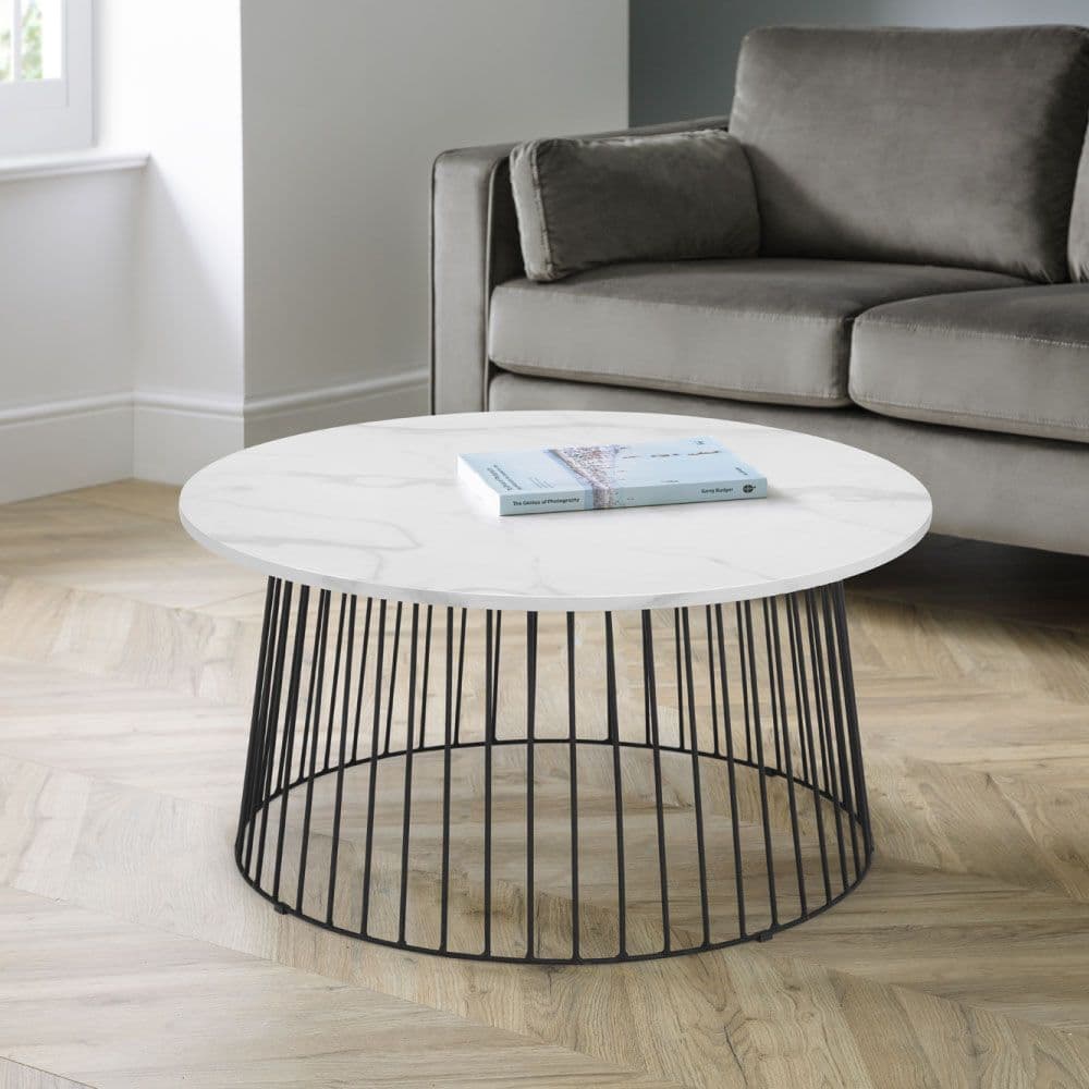 White cage sale coffee table