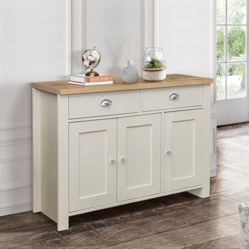 Cream and new arrivals oak drawers