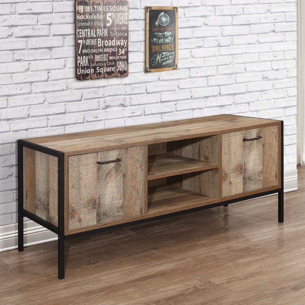 Rustic store media unit