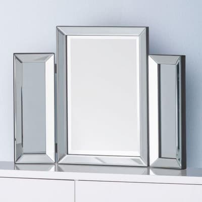 Soprano Glass Folding Dressing Table Mirror